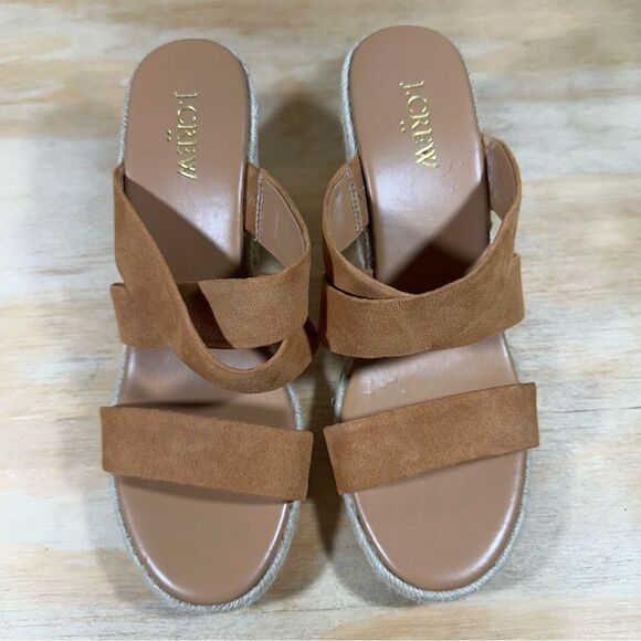 J Crew Wedge Sandals Women’s Size 8 - Picture 2 of 8